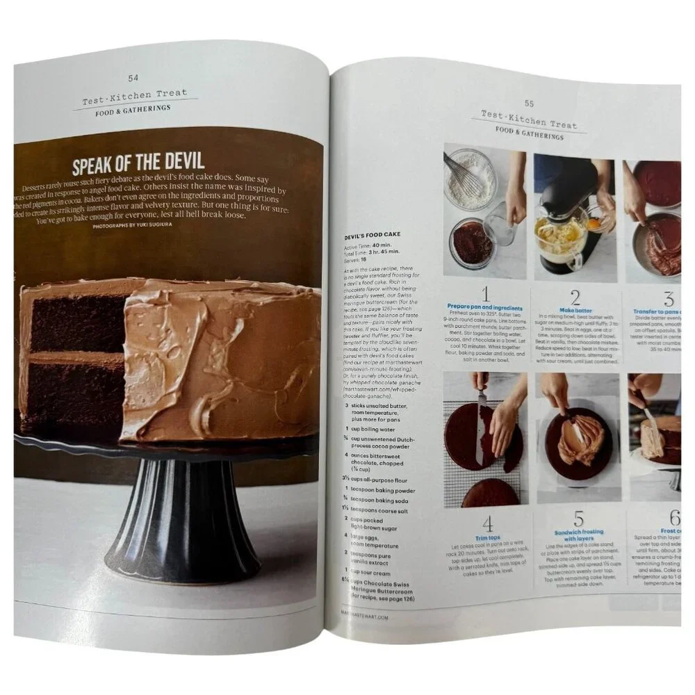 Martha Stewart‎ Living Magazine October 2015 Fall Pumpkin Halloween Recipe Card